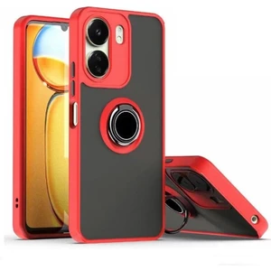 Xiaomi Poco C65 Kılıf Montreal Yüzüklü Standlı