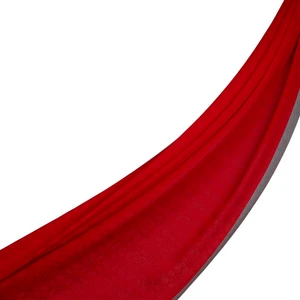 Ipekevi Dört Mevsim Monogram Desen Şal 04356-KIRMIZI