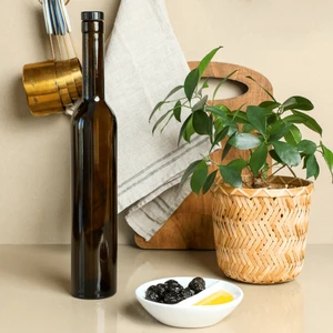 Home 500 ml Future Cetie Cam Zeytinyağ Şişesi Yağdanlık