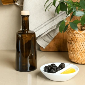 Home 500 ml Odessa Uvag Cam Zeytinyağ Şişesi Yağdanlık