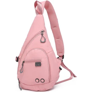 Smart Bags Ekstra Hafif Uniseks Bodybag Omuz Çantası BC 3228 - Pudra