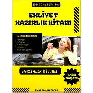 Enine Boyuna Eğitim 2024 Ehliyet Başarı Seti (Büyük Boy)