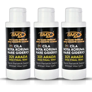3 Adet 3'ü 1 Arada (Cila-Boya Koruma-Hare Giderici) 100 ml 3 Adet