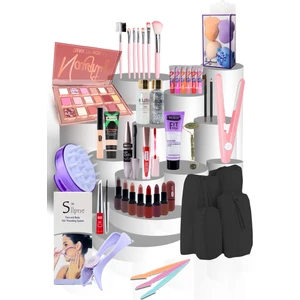 Mujgan Evlilik Yıldönümü Makyaj Seti 55 Parça Beyaz Ten