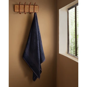 Madame Coco Clarette Banyo Havlusu - Lacivert - 90X150 cm
