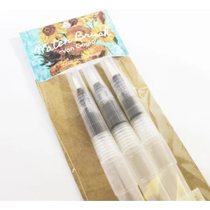 Poli Art Design 3'lü Doldurulabilir Sulu Boya Fırçalar Seti ''vincent Van Gogh'' Water Brush