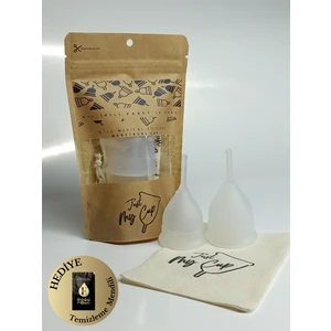 Just My Cup - S/L İkili Paket (2 Pcs) / Menstrual Cup (Adet Kabı, Regl Kabı)