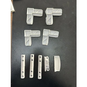 Pvc Sineklik Aksesuar Kapı Pencere Aksesuar Set Kapı Pencere Sineklik (Beyaz)