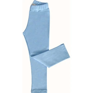 Nice Kids 2 Iplik Şardonlu Kompakt Kumaş Tayt Buz Mavisi