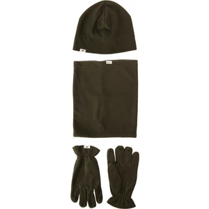 Altınyıldız Classics Erkek Haki Anti-pilling Sıcak Tutan Su Itici Polar Bere Boyunluk Eldiven Set