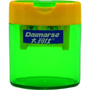 Colorful Jumbo Çift Delikli Kalemtıraş (DMS-151)