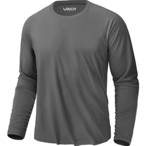 Erkek Basic Uzun Kollu Tişört Sporcu Body T-Shirt