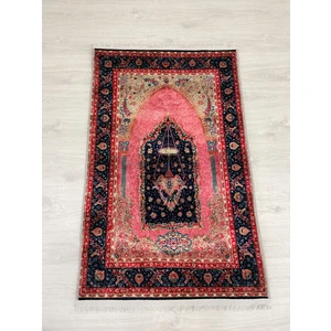 Seccade Saçaklı Lateks Taban 75X125 Ebat