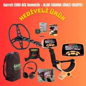 Euro Ace Altın Dedektörü + Zemin Tarama Define Dedektörü