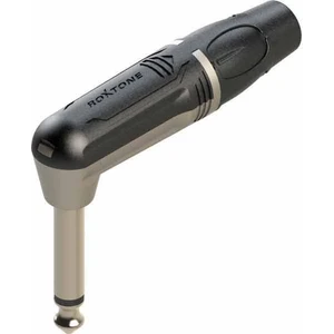 6.3 mm L Tipi Mono Metal Gitar Jak Erkek - 10 Adet