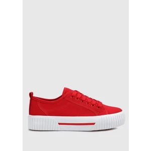 Kırmızı Kadın Sneaker