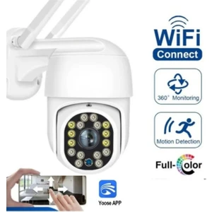 Blic Blm-05 Full Hd 1080P IP66 Wifi Akıllı Haraket Sensörlü  Takip 4x Zoom Su Geçirmez Ip Kamera