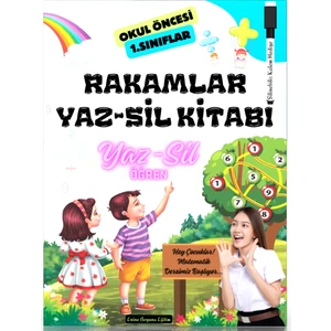 Rakamlar Yaz-Sil Kitabı