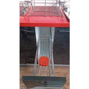 Teleskopik Raylı Frenli Şişelik-Yağdanlık(10.5,15.5,20.5cm)