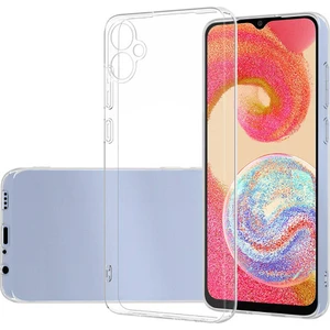 Samsung Galaxy A05 Kılıf Silikon Şeffaf + Ekran Koruyucu Nano