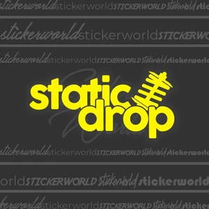 Sticker World Statıc Drop Oto Stıcker 18*8 cm