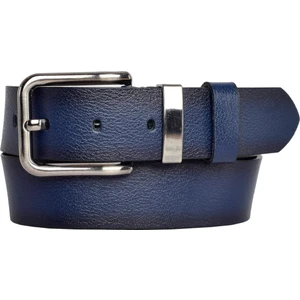 Goderi Deri, Siyah Nikel Takım Tokalı 4 cm Lacivert Kadın Kemeri; Kot, Spor Kemer