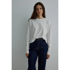 Ekru Forever Uzun Kollu Tişört