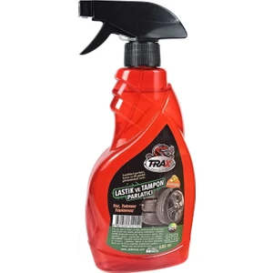 Oto Motto Trax Araba Lastik Parlatıcı ve Tampon Parlatıcı Lastik Parlatma Sprey 500 ml