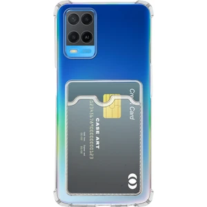 Caseart Oppo A54 Kapak Kamera Korumalı Kartlıklı Darbe Emici Özellikli Şeffaf Silikon Kılıf