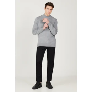 ALTINYILDIZ CLASSICS Erkek Siyah Slim Fit Dar Kesim Pamuklu Esnek Chino Pantolon