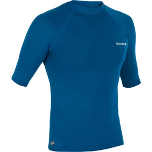 Olaian Erkek Slim Fit Kısa Kollu UV Korumalı Tişört - Mavi - 100