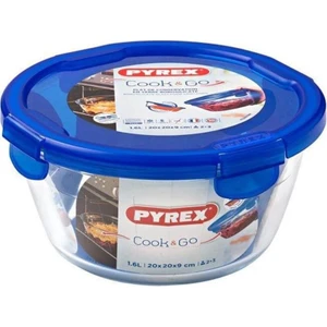 Yuvarlak Kapaklı Saklama Kabı 1,6 L