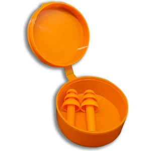 Turuncu Kulak Tıkacı Ses Gürültü Yüzme Uyku Kutulu