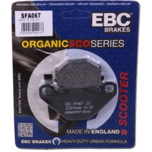 SFA067 2014-2024 Peugeot Django 125 Uyumlu Arka Fren Balatası Organik Balata