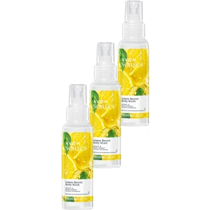 Senses Lemon Burst Limon ve Reyhan Kokulu Vücut Spreyi 100 Ml. Üçlü Set