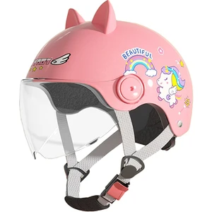 Mdsj Sevimli Kız Unicorn Çocuk 3c Güvenlik Kask (Yurt Dışından)