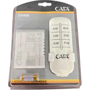 6'Lı 6x1000W Aydınlatma Kumandası CT-9151