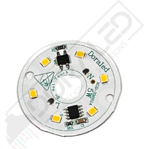 Dora Led 220 Volt 5 Watt Smd 5630 Ledli Led Modül Gün Işığı 10mm Delikli Çaplı 220V 7W Avize Ledi 44mm(3 Adet)