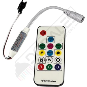 Dora Led SP104E WS2811-WS2812 Volt ARGB Pixel Kontrol Cihazı RF Kumandalı Magic Led