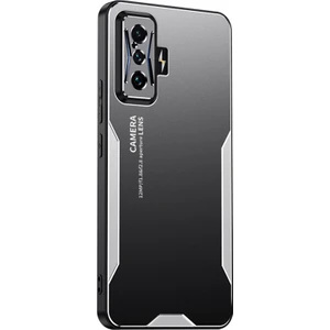 LR Joyful Xiaomi Poco F4 Gt Case Mat Alumınum Alusu+Tpu+Pc Koruyucu Kapak (Yurt Dışından)