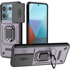 LR Joyful Xiaomi Redmi Note 13 Pro 5g Kickstand Case Slayt Lens Koruma Cep Telefonu Kapağı (Yurt Dışından)