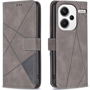 LR Joyful Xiaomi Redmi Note 13 Pro+ 5g Pu Deri Manyetik Koruma Kapağı (Yurt Dışından)