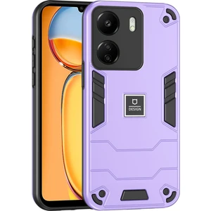 LR Joyful Xiaomi Redmi 13C 4g / Poco C65 4g Pc+Tpu Çift Katmanlar Telefon Kapağı (Yurt Dışından)