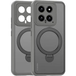 LR Joyful Xiaomi 14 Halka Tutucu Kickstand Pc+Tpu Kapak Manyetik Telefon Kılıfı (Yurt Dışından)