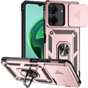 LR Joyful Xiaomi Redmi 13C 4g / Poco C65 4g Askeri Sınıf Kamera Koruma Kapağı (Yurt Dışından)