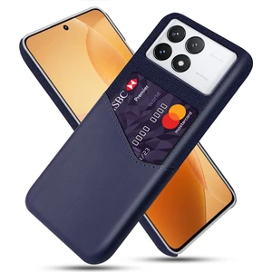 LR Joyful Xiaomi Poco X6 Pro 5g Kart Yuvası Kumaş Doku Deri Kaplı Pc Kapağı (Yurt Dışından)