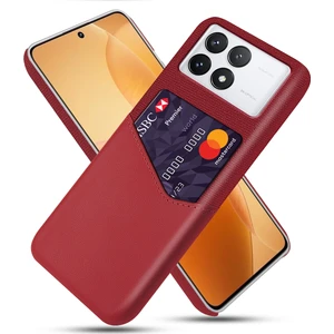 LR Joyful Xiaomi Poco X6 Pro 5g Kart Yuvası Kumaş Doku Deri Kaplı Pc Kapağı (Yurt Dışından)