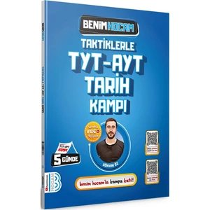 Benim Hocam Yayınları AYT 2024 Taktiklerle Tarih Kampı - Gökhan Öz