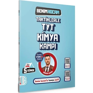 Benim Hocam Yayınları TYT 2024 Taktiklerle Kimya Kampı