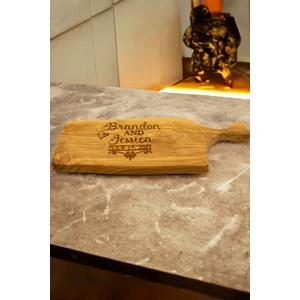 Kişiselleştirilebilir Sunum ,servis,kesme Tahtası, Zeytin Kesme Tahtası, Isme Özel Kesme Tahtası
